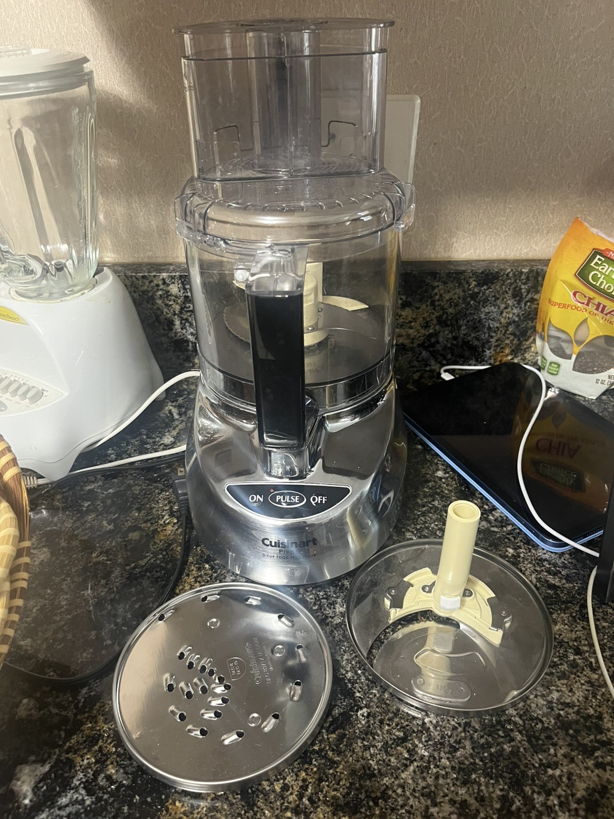 Cuisinart Prep 9 Cup Food Processor Brushed Stainless Finish DLC-2009CHM