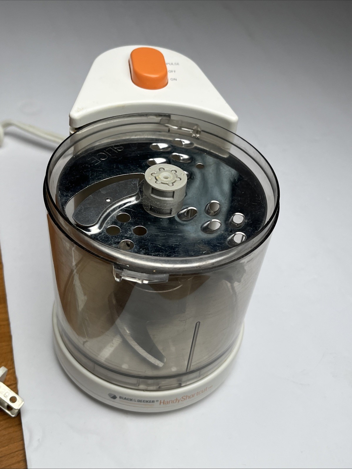 Black&Decker Handy Shortcut Mini Compact Food Processor No Lid – TESTED & WORKS