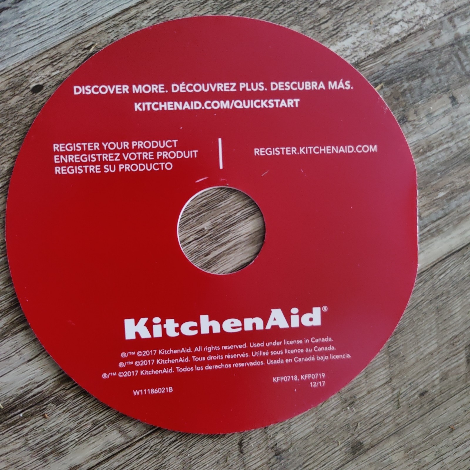 KitchenAid Slice And Shred Blades 2017 KFP0718, KFP0719