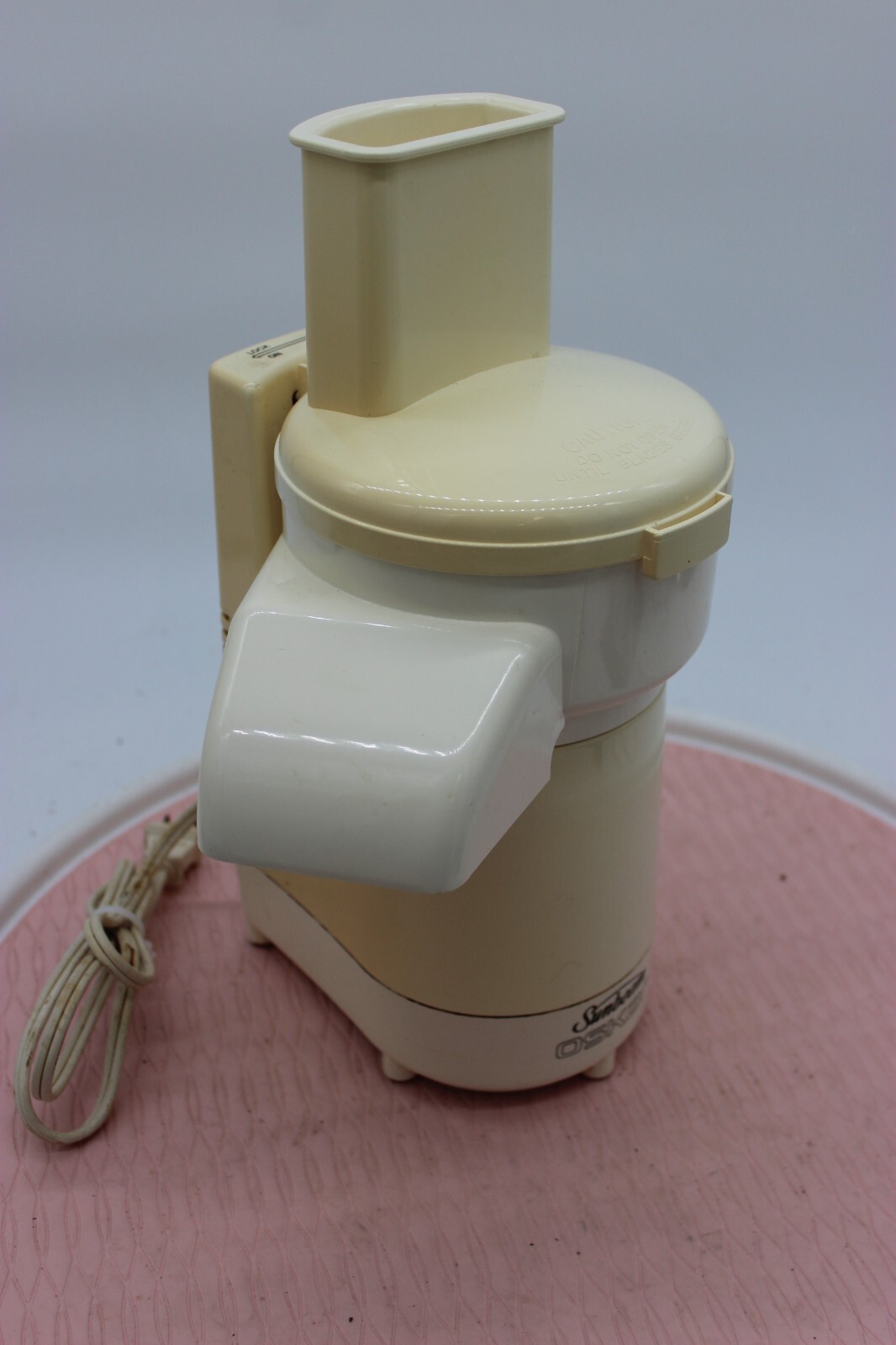 Sunbeam Oskar Food Processor 14081 With Accessories FOOD CHOPPER works ELECTRIC