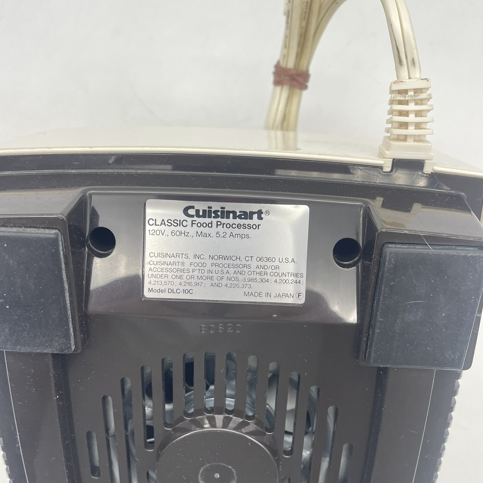 Cuisinart Original Food Processor DLC-10C Base Motor Only Tested Works