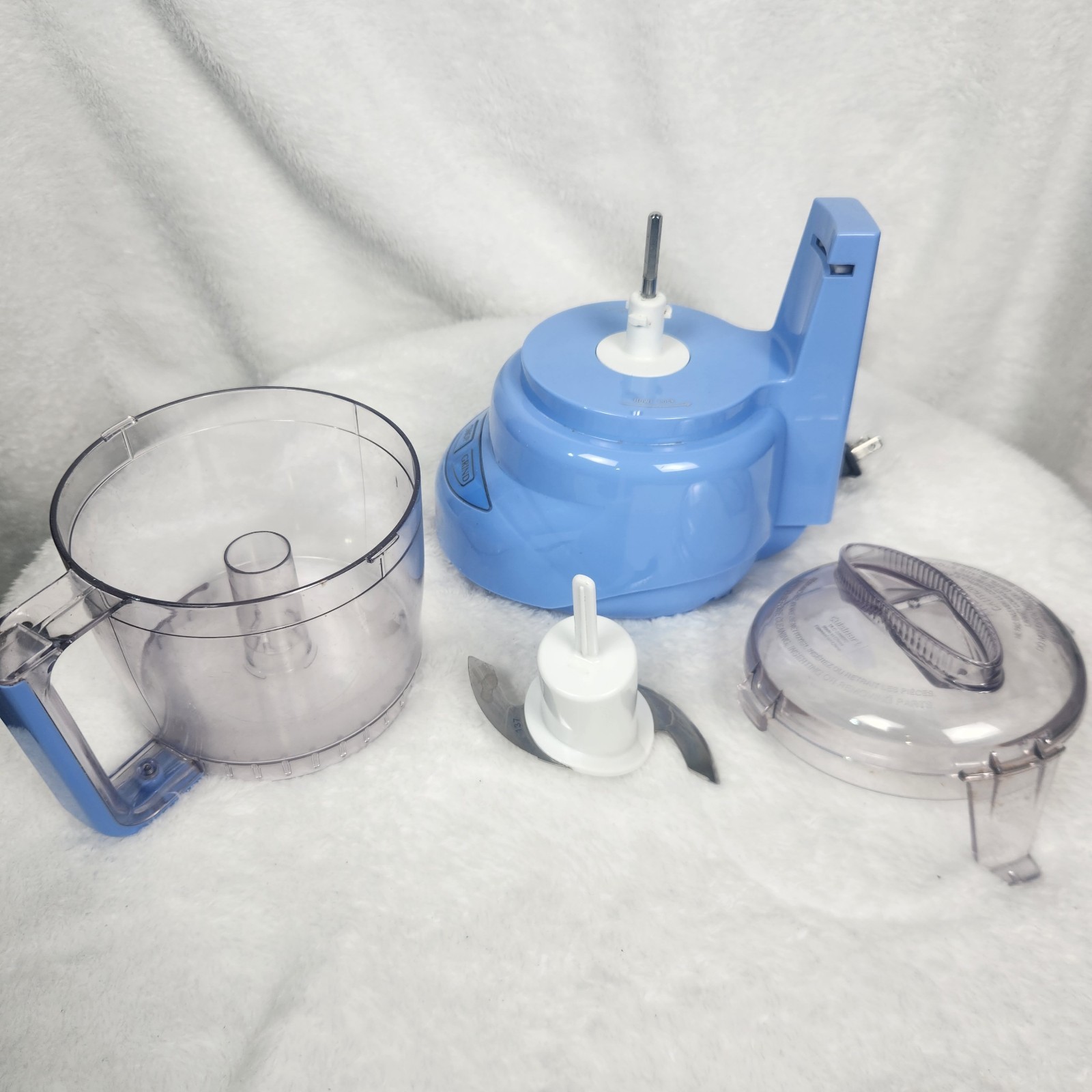 Cuisinart Mini-Prep Plus DLC-2 3-Cup Food Processor Blue – Chop & Grind Compact