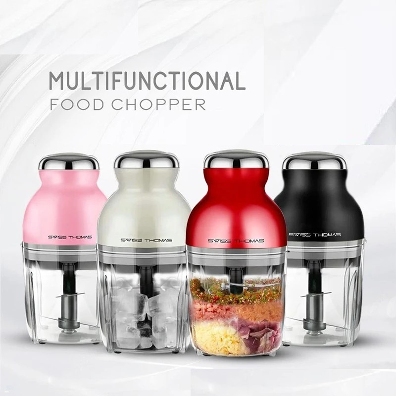 Swiss Thomas 900ml Multi-Function Chopper: blender, grinder, mixer, juicer.