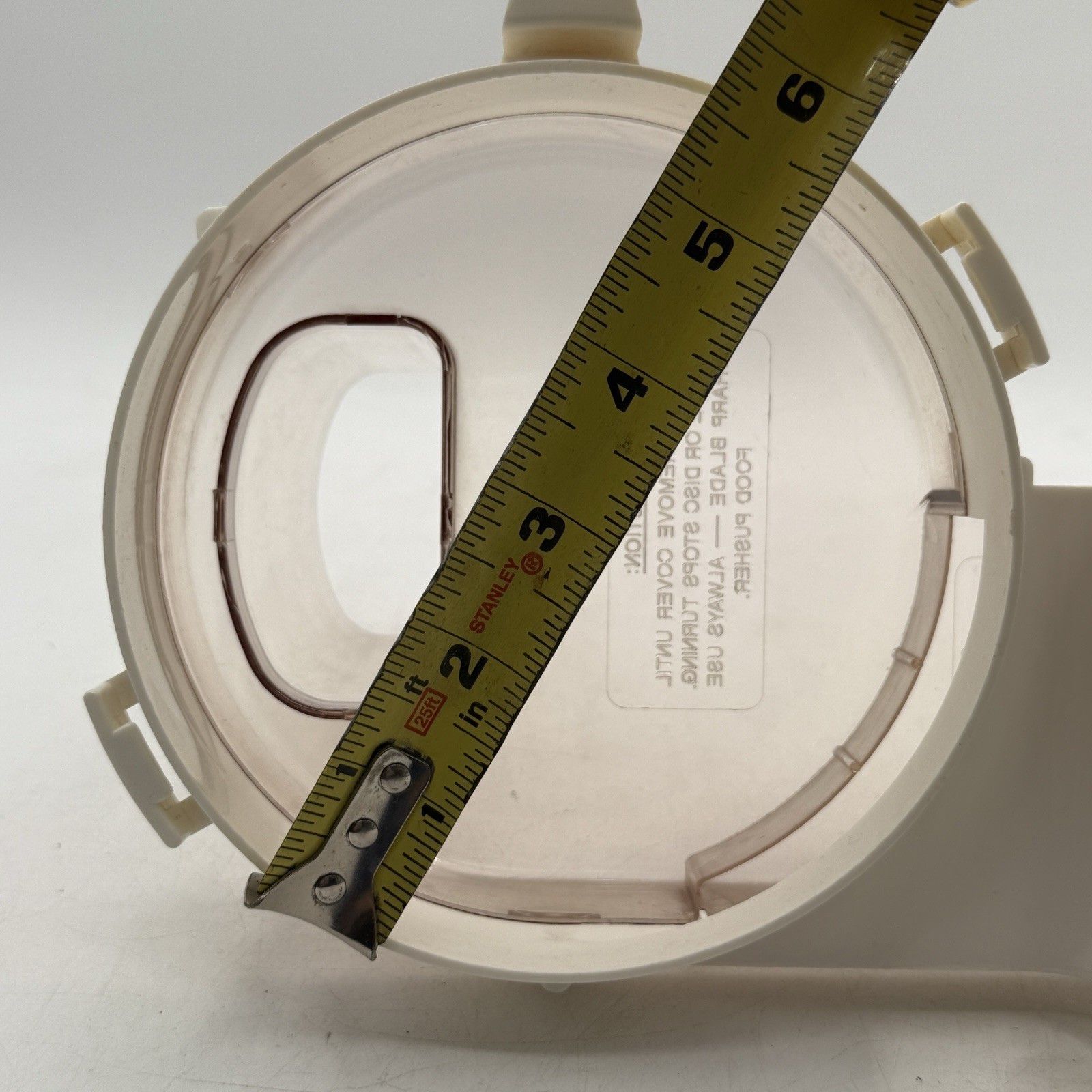 Hamilton Beach Scovill Emmie Food Processor 544 Food Chute/Lid Cover NO PUSHER
