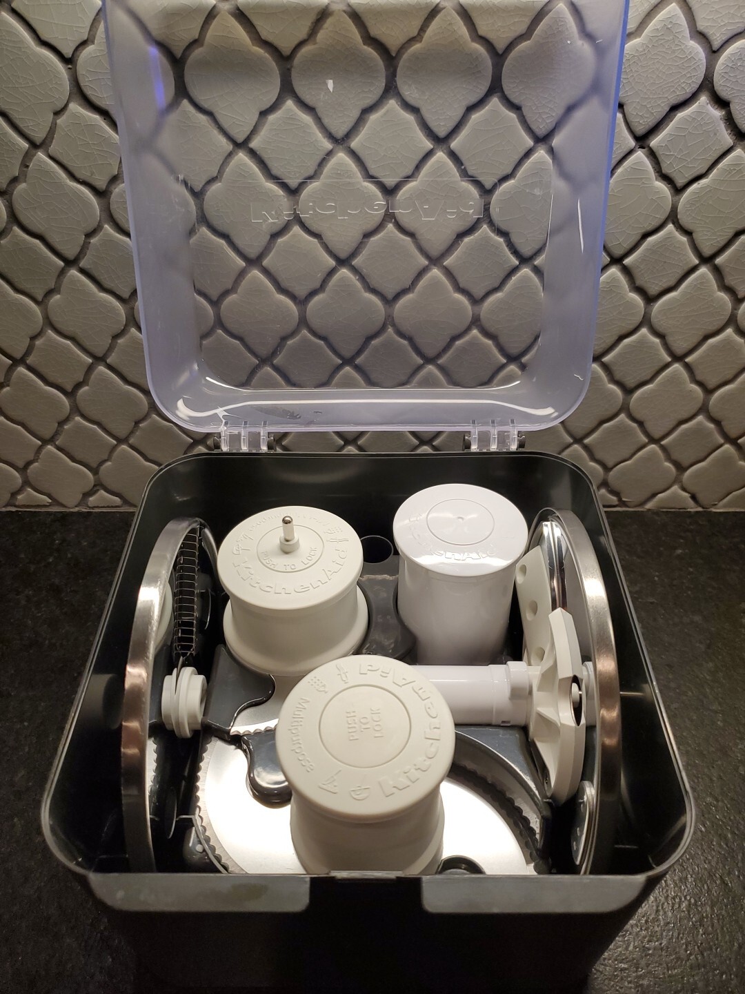 KitchenAid Food Processor Attachments Set 527402 Multipurpose 5pc **See Desc**