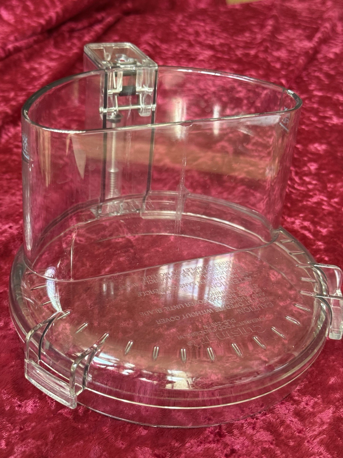 Cuisinart DLC-2007N Food Processor Bowl Cover and Pusher Assembly