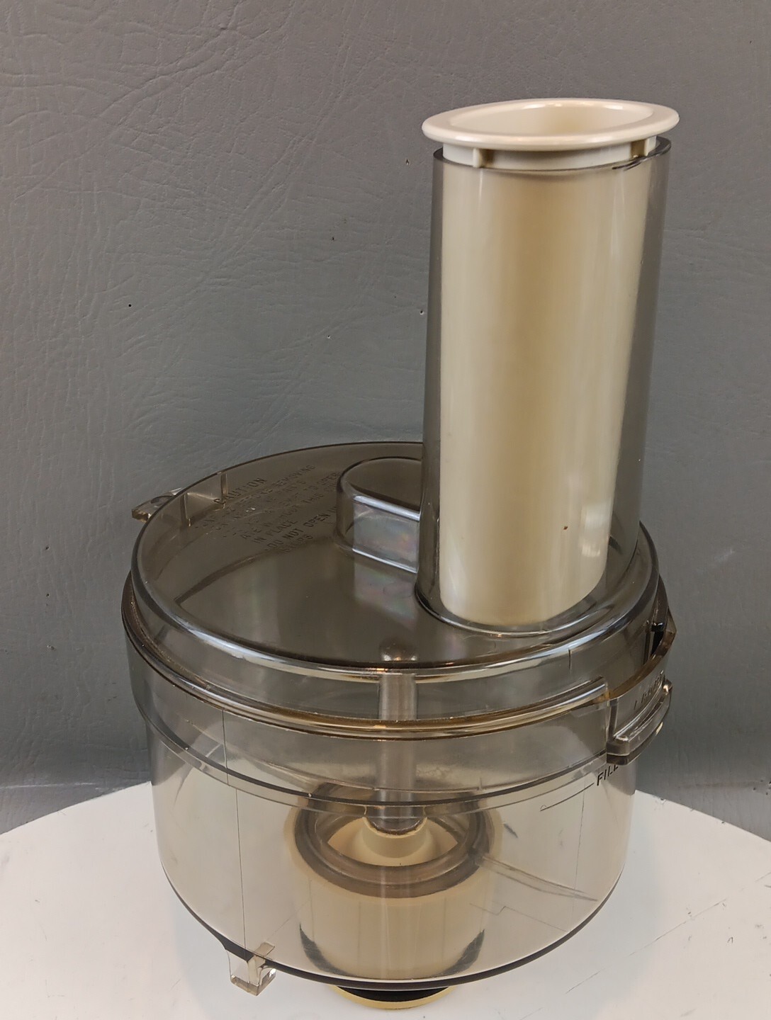 GE Food Processor Replacement Parts – Work Bowl Lid Stem Shaft Nut Plunger 420A