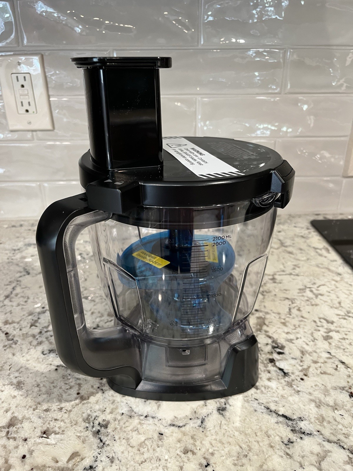 Replacement 9 cup Food Processor Pitcher for Ninja Deluxe Kitchen System CO905KS